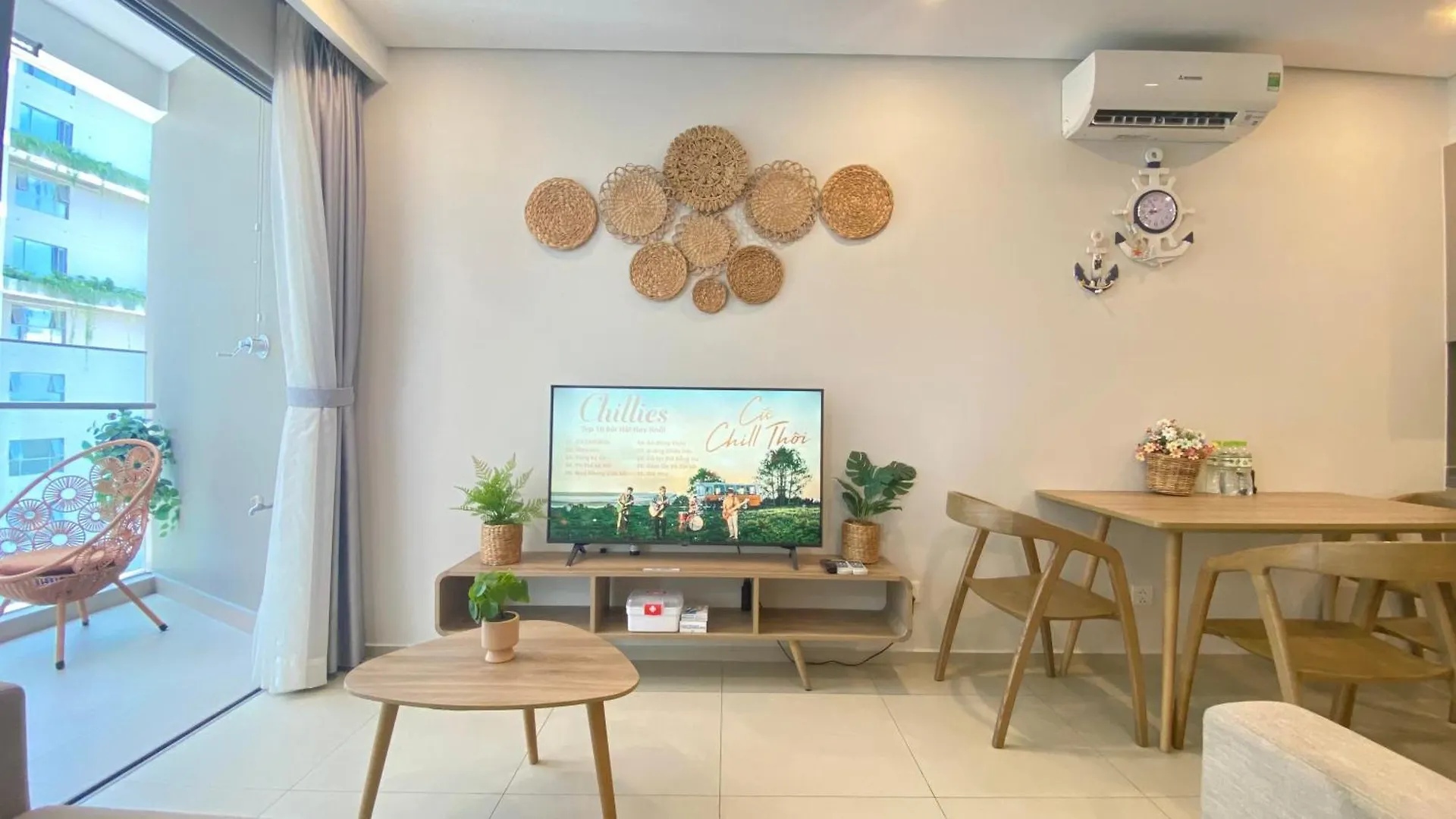 Can Ho Ban Cong Huong Bien The Song Vung Tau - Free Ho Boi Vo Cuc, Sauna, Bbq, Karaoke!! Apartment