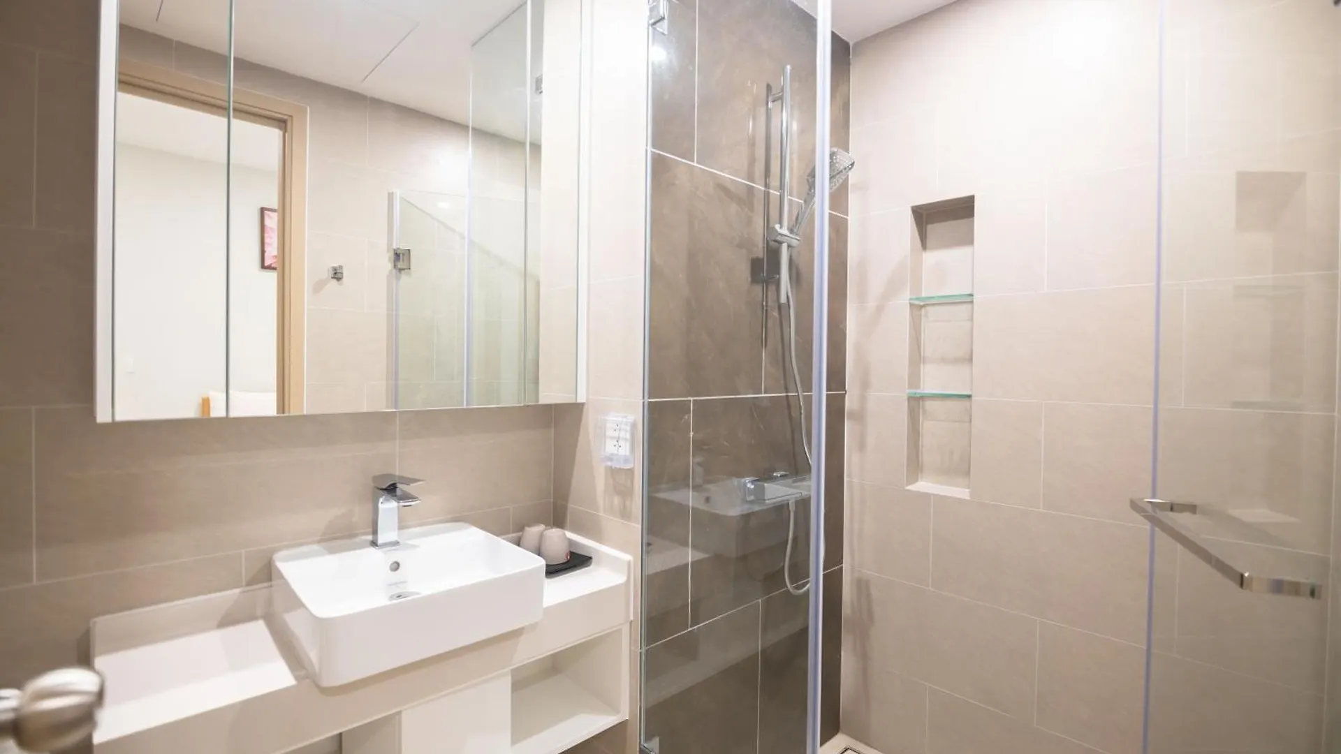 Apartment Ferienwohnung Can Ho Ban Cong Huong Bien The Song Vung Tau - Free Ho Boi Vo Cuc, Sauna, Bbq, Karaoke!!